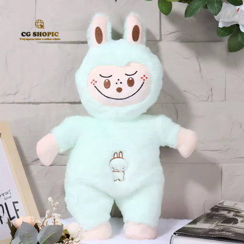 Veliki Labubu koji diše, svijetli i svira umirujuće melodije - 35cm visine