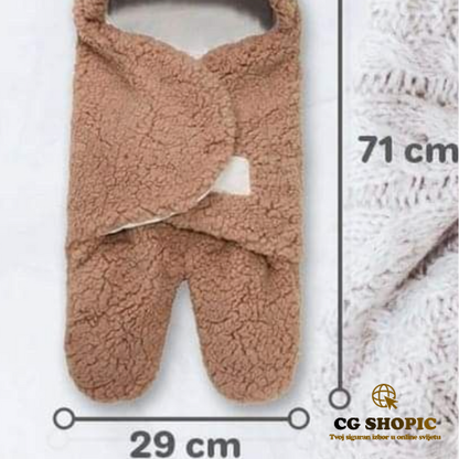 🧸 Topla zimska vreća za bebe sa kapicom i ušima