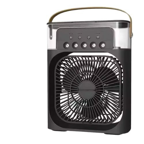3-u-1 Prenosivi Ventilator-Klima i Ovlaživač Vazduha  sa led svetlom