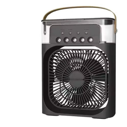 3-u-1 Prenosivi Ventilator-Klima i Ovlaživač Vazduha  sa led svetlom