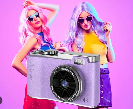 Retro digitalni 4k foto aparat- kamera za djecu i odrasle