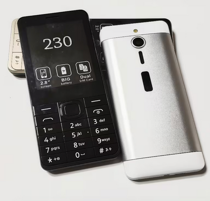 Nokia 230 - Telefon za starije Dual SIM – Veliki ekran, jaka baterija i jednostavno korišćenje